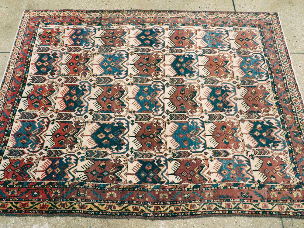 Antique Persian Afshar Rug, No.11750 - Gss