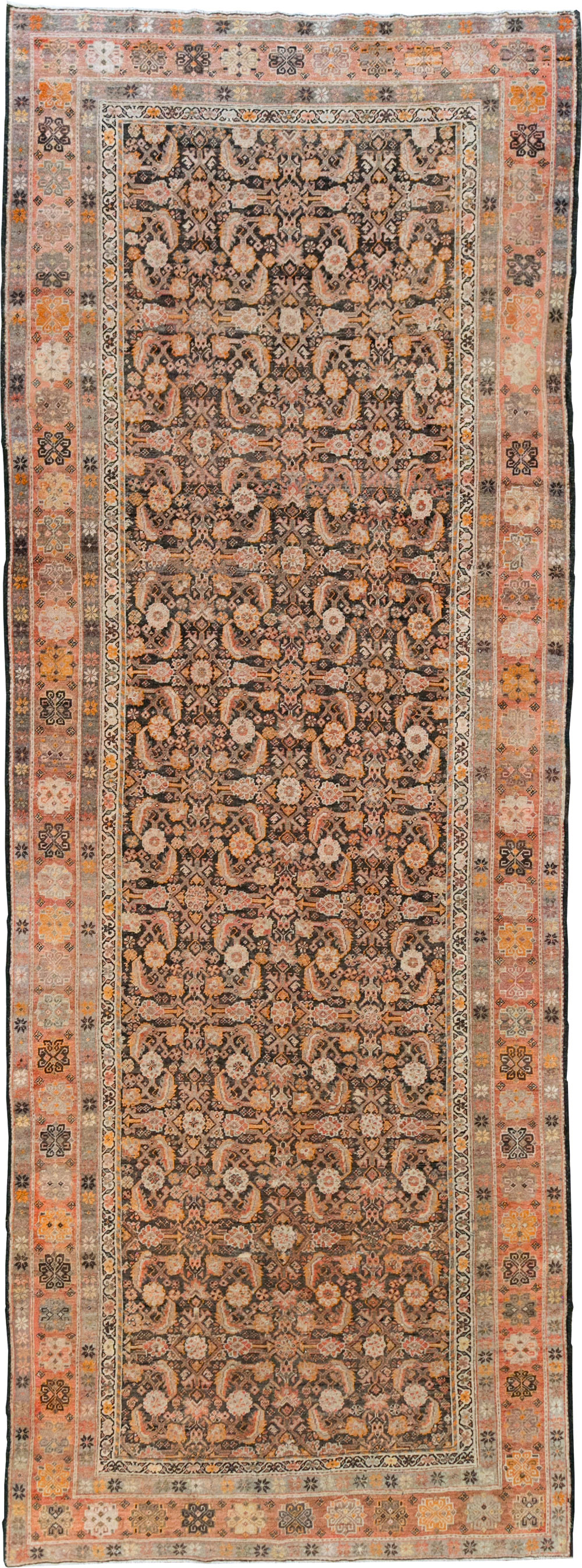 Antique Persian Mahal Gallery Rug, No.11753 - Gss