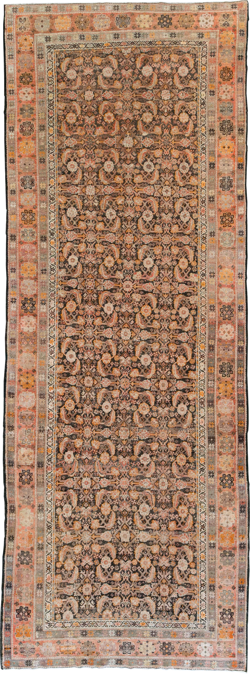 Antique Persian Mahal Gallery Rug, No.11753 - Gss