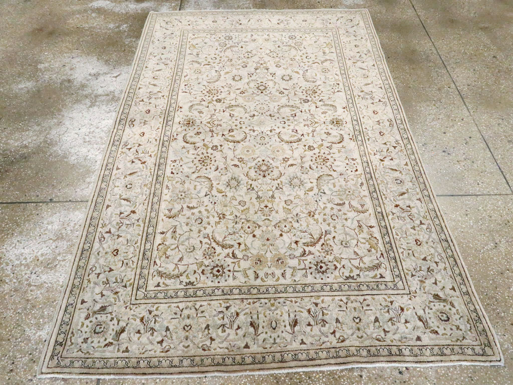 Vintage Persian Kashan Rug, No.11757 - Gss