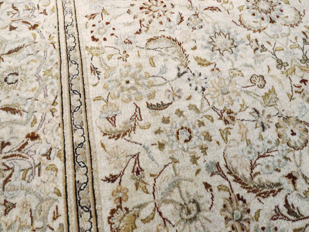 Vintage Persian Kashan Rug, No.11757 - Gss