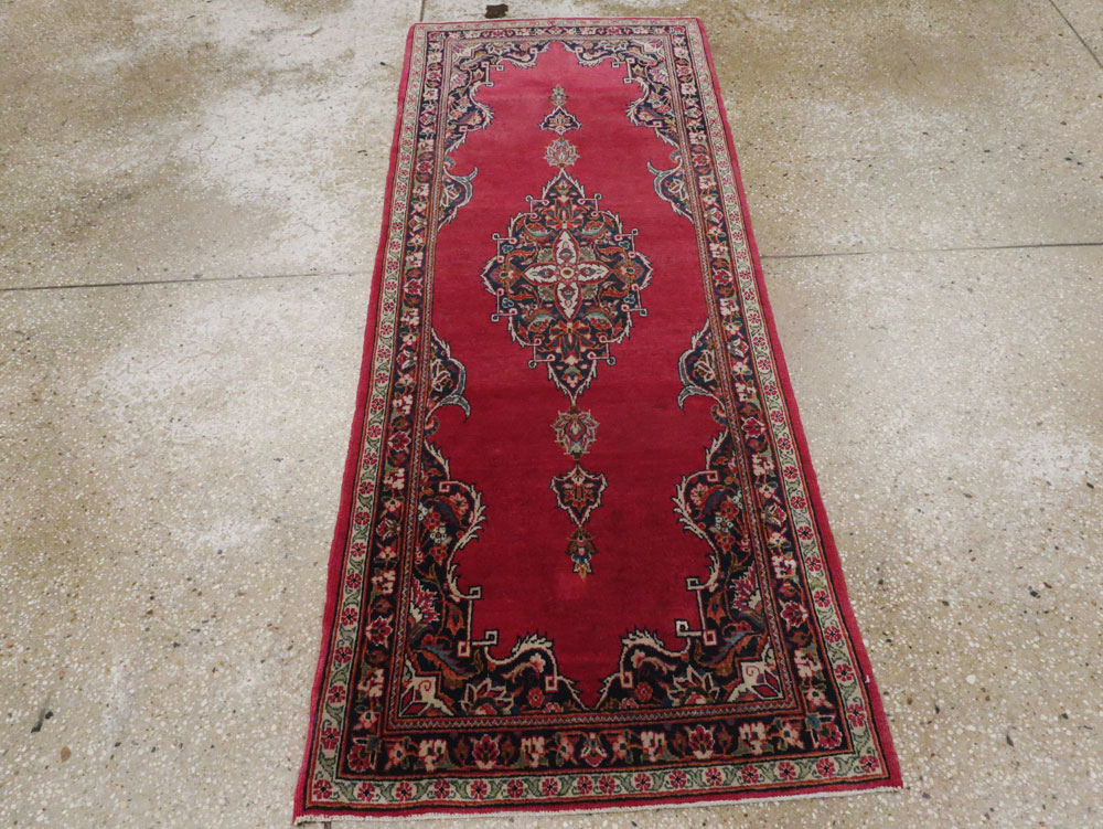 Vintage Persian Kashan Rug, No.11758 - Gss
