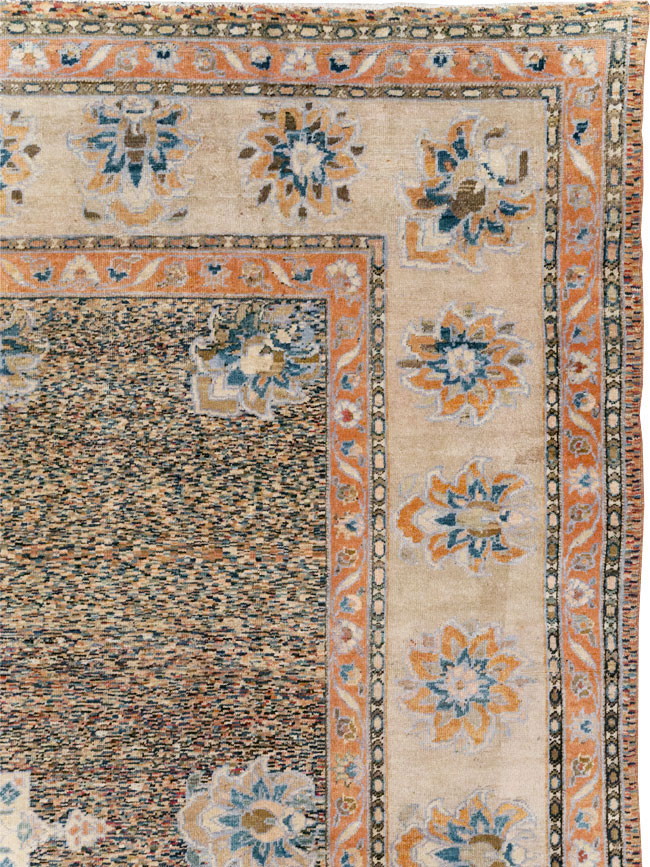 Vintage Persian Mahal Room Size Carpet, No.11759 - Gss