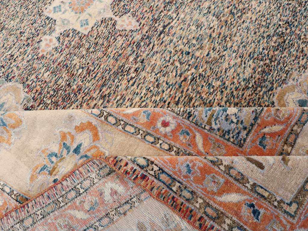 Vintage Persian Mahal Room Size Carpet, No.11759 - Gss