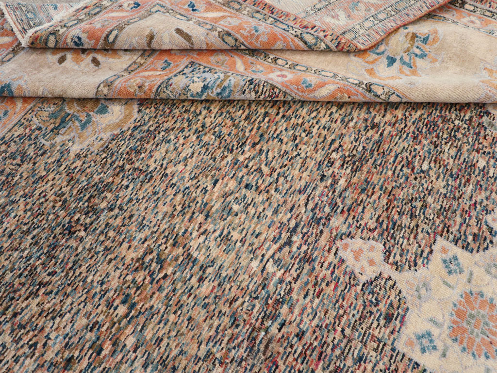 Vintage Persian Mahal Room Size Carpet, No.11759 - Gss