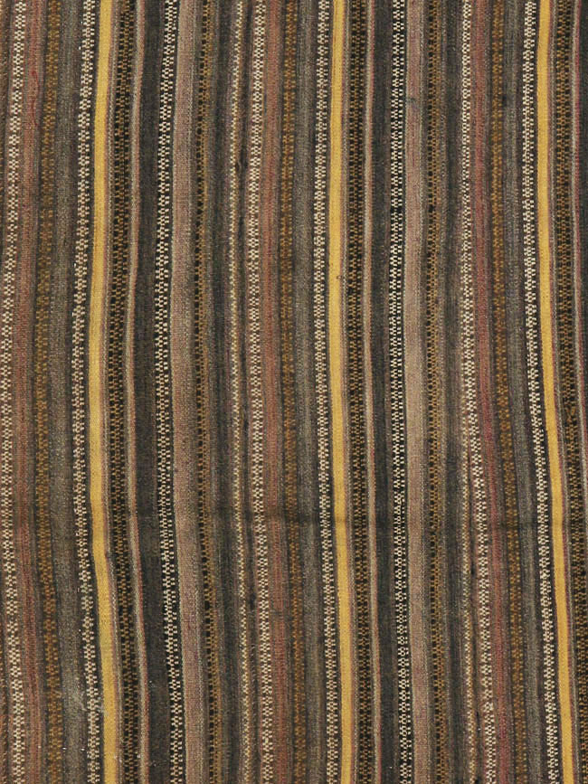 Vintage Turkish Flatweave Kilim Rug, No.11761 - Gss