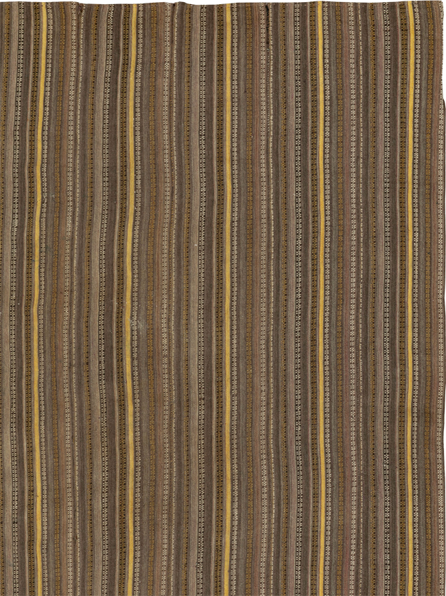 Vintage Turkish Flatweave Kilim Rug, No.11761 - Gss