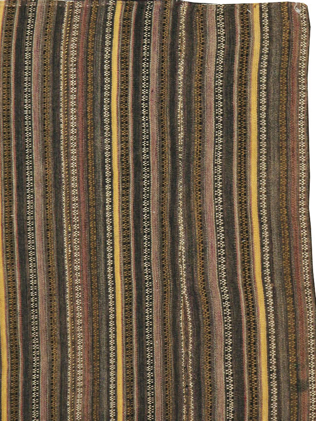 Vintage Turkish Flatweave Kilim Rug, No.11761 - Gss