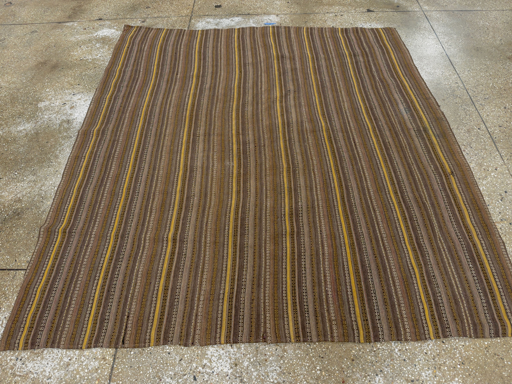 Vintage Turkish Flatweave Kilim Rug, No.11761 - Gss