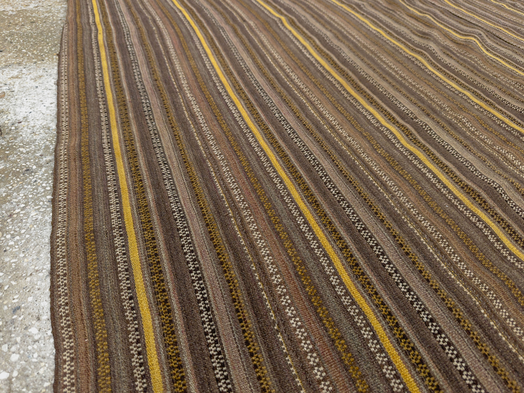 Vintage Turkish Flatweave Kilim Rug, No.11761 - Gss