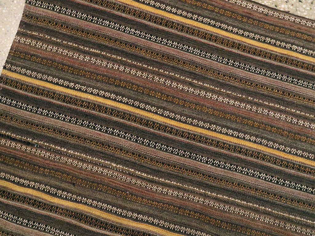 Vintage Turkish Flatweave Kilim Rug, No.11761 - Gss