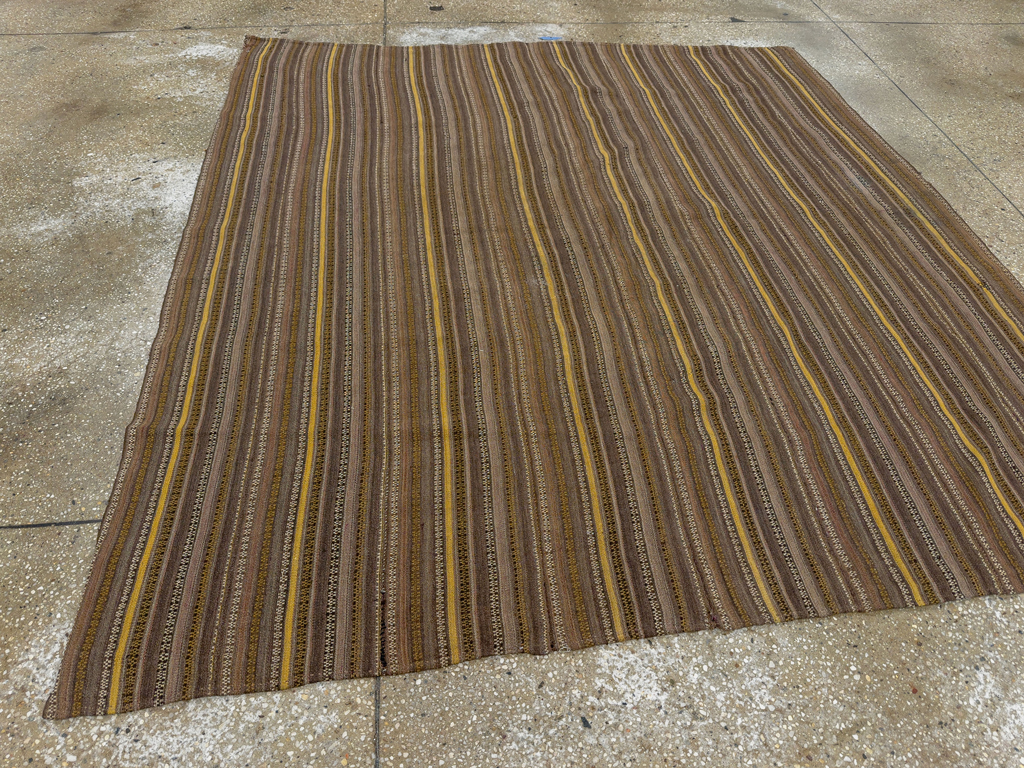 Vintage Turkish Flatweave Kilim Rug, No.11761 - Gss