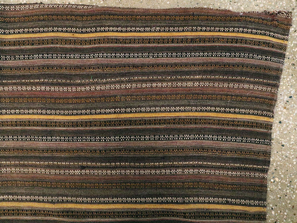 Vintage Turkish Flatweave Kilim Rug, No.11761 - Gss