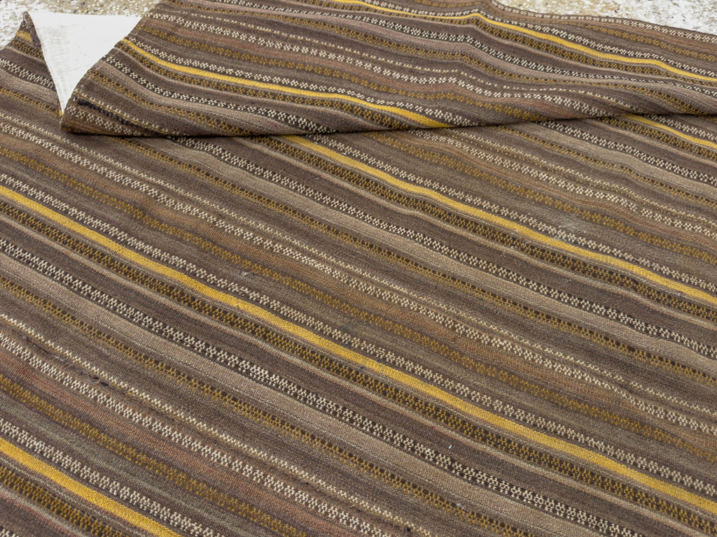 Vintage Turkish Flatweave Kilim Rug, No.11761 - Gss