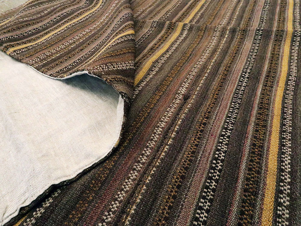 Vintage Turkish Flatweave Kilim Rug, No.11761 - Gss