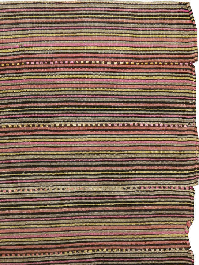 Vintage Persian Flatweave Kilim, No.11764 - Gss