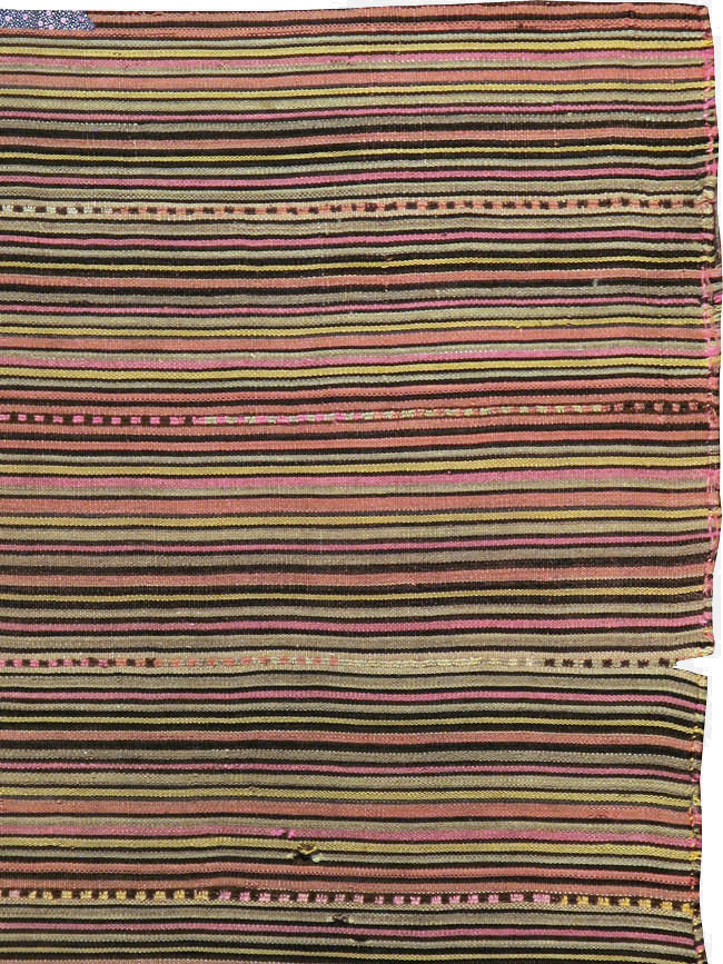 Vintage Persian Flatweave Kilim, No.11764 - Gss