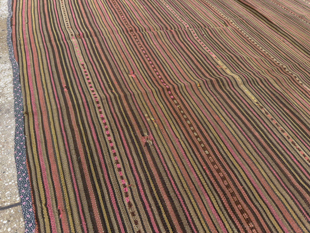 Vintage Persian Flatweave Kilim, No.11764 - Gss