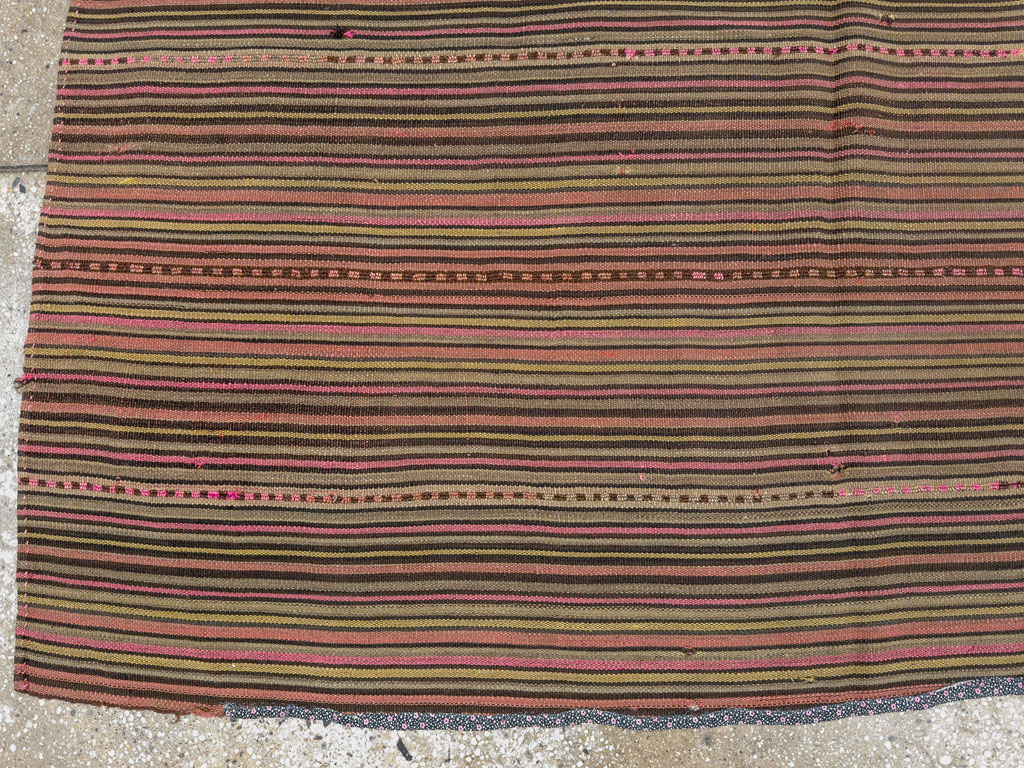 Vintage Persian Flatweave Kilim, No.11764 - Gss