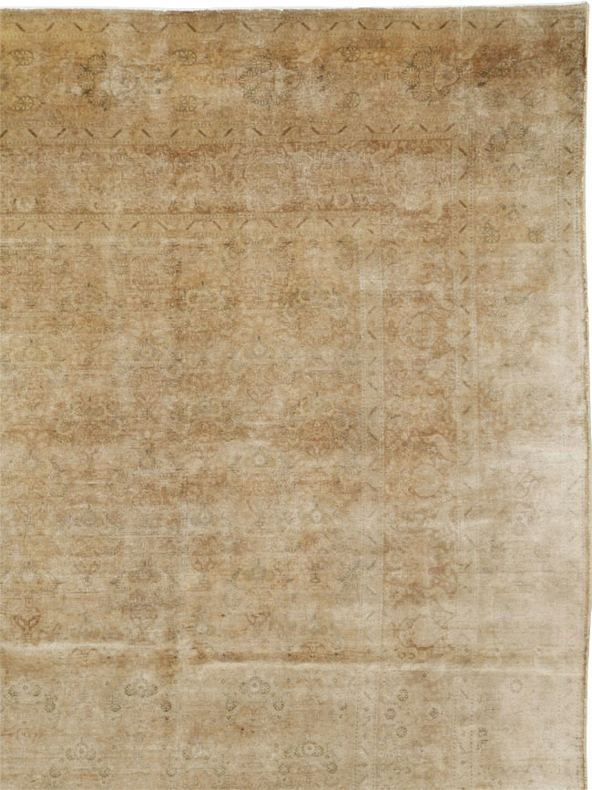 Antique Persian Tabriz Carpet, No.11786 - Gss