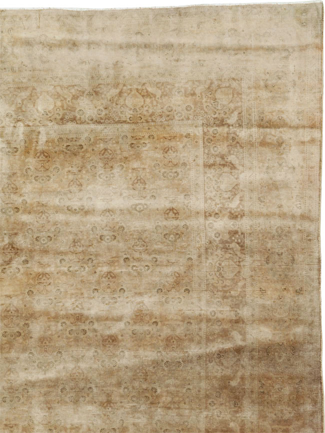 Antique Persian Tabriz Carpet, No.11786 - Gss