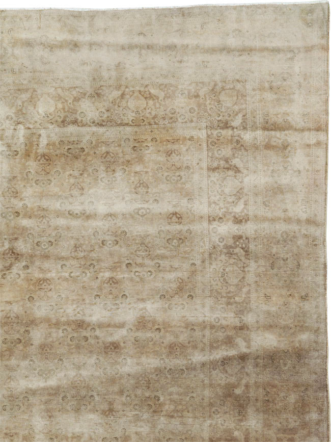 Antique Persian Tabriz Carpet, No.11786 - Gss