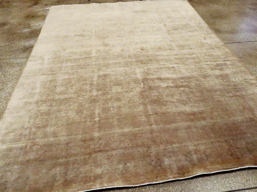 Antique Persian Tabriz Carpet, No.11786 - Gss