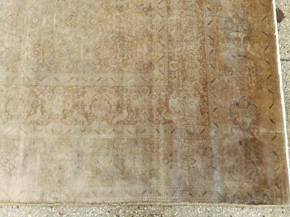 Antique Persian Tabriz Carpet, No.11786 - Gss
