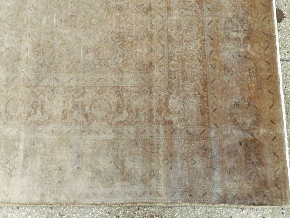 Antique Persian Tabriz Carpet, No.11786 - Gss