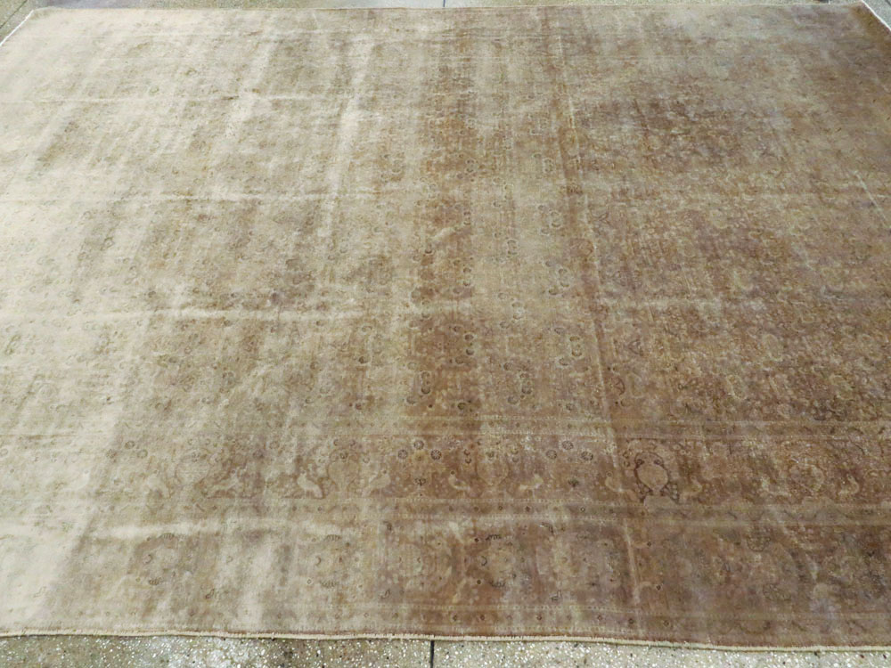 Antique Persian Tabriz Carpet, No.11786 - Gss