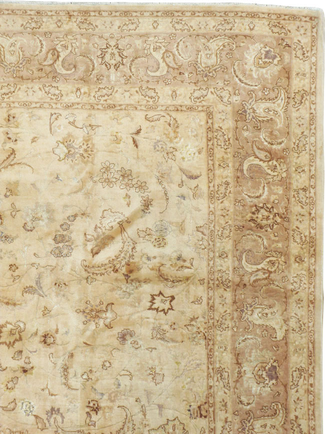 Vintage Persian Tabriz Carpet, No.11787 - Gss