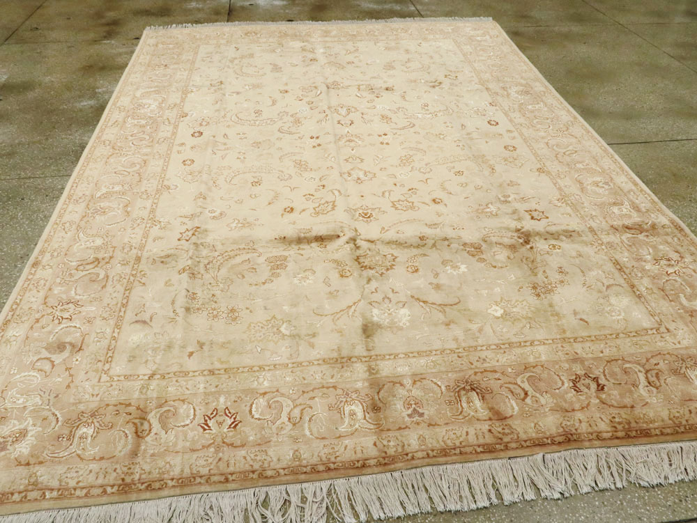 Vintage Persian Tabriz Carpet, No.11787 - Gss