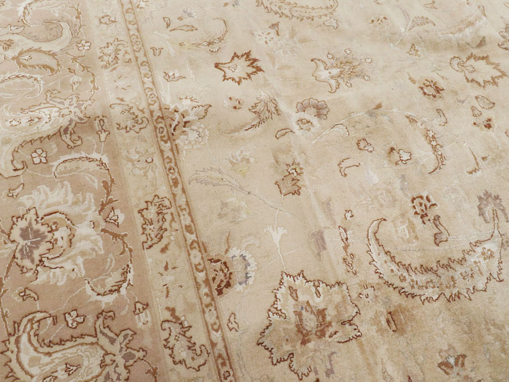 Vintage Persian Tabriz Carpet, No.11787 - Gss