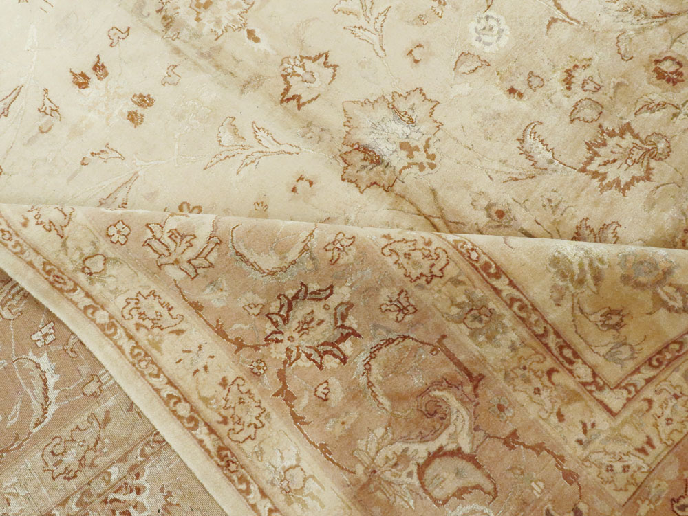 Vintage Persian Tabriz Carpet, No.11787 - Gss