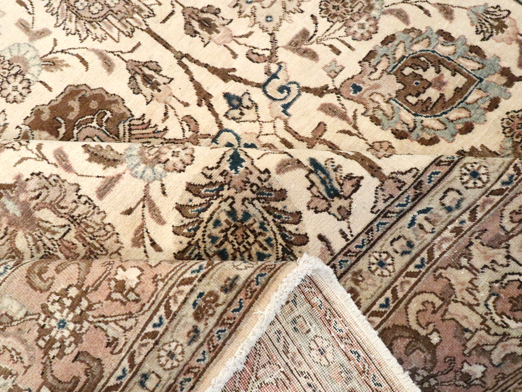 Vintage Persian Tabriz Carpet, No.11792 - Gss