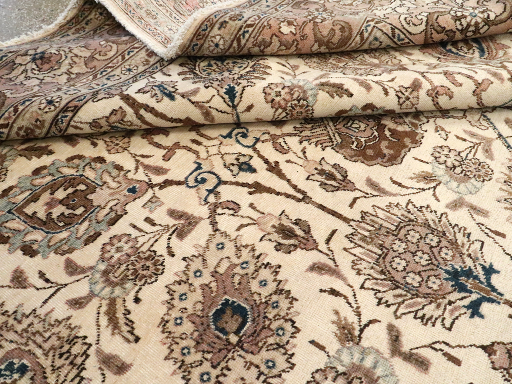 Vintage Persian Tabriz Carpet, No.11792 - Gss