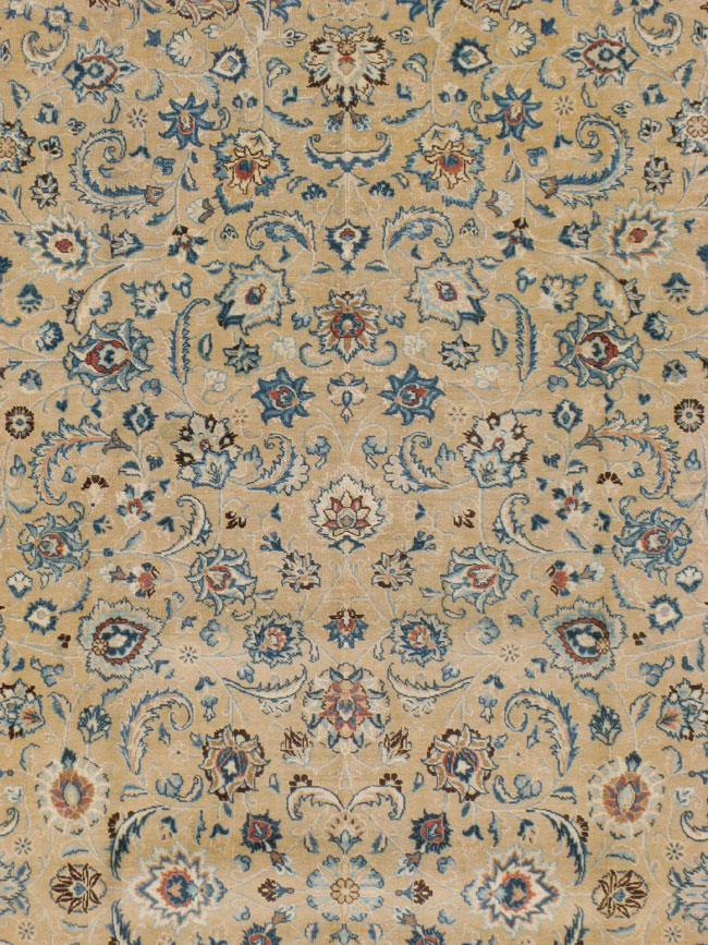 Vintage Persian Mashad Carpet, No.11804 - Gss