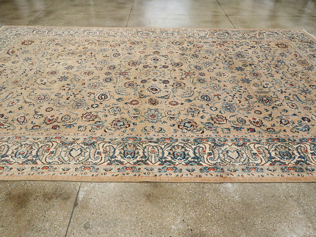 Vintage Persian Mashad Carpet, No.11804 - Gss