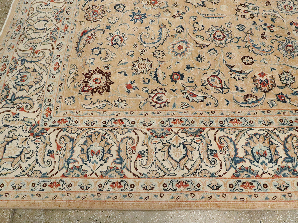 Vintage Persian Mashad Carpet, No.11804 - Gss