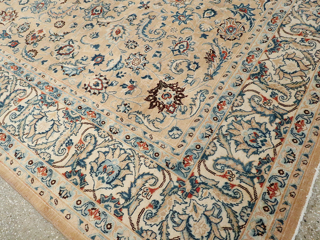 Vintage Persian Mashad Carpet, No.11804 - Gss