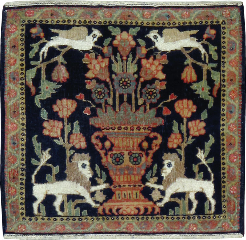 Antique Persian Fereghan Rug, No.11833 - Gss