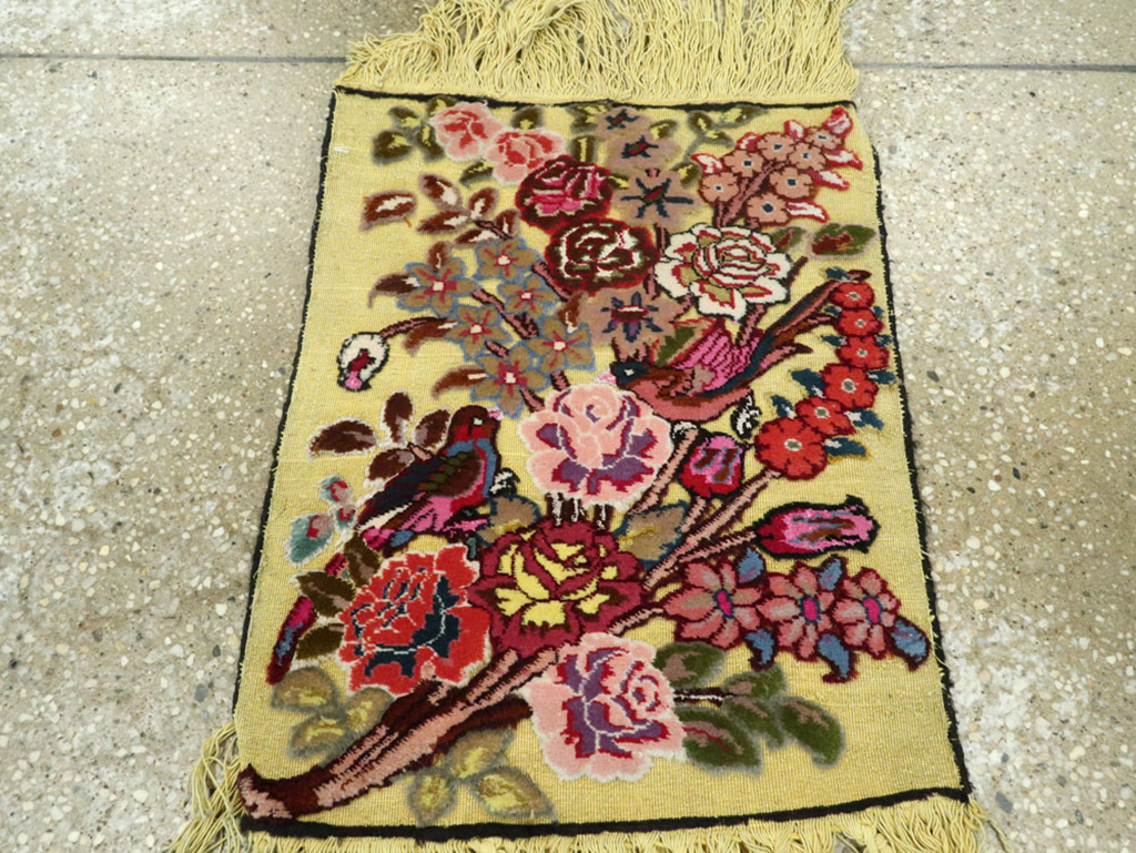 Vintage Persian Souf Rug (Pair: 1 of 2), No.11847 - Gss