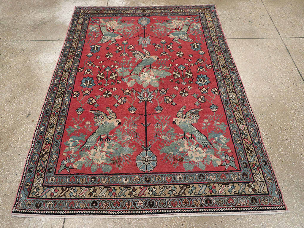 Antique Persian Malayer Rug, No.11860 - Gss