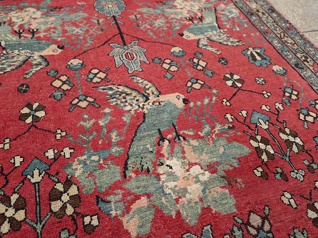 Antique Persian Malayer Rug, No.11860 - Gss