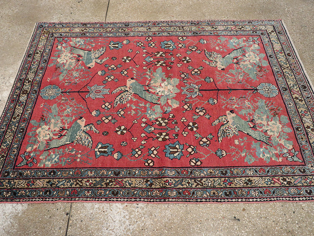 Antique Persian Malayer Rug, No.11860 - Gss