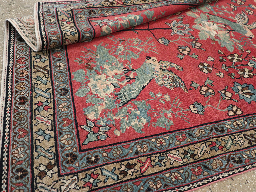 Antique Persian Malayer Rug, No.11860 - Gss