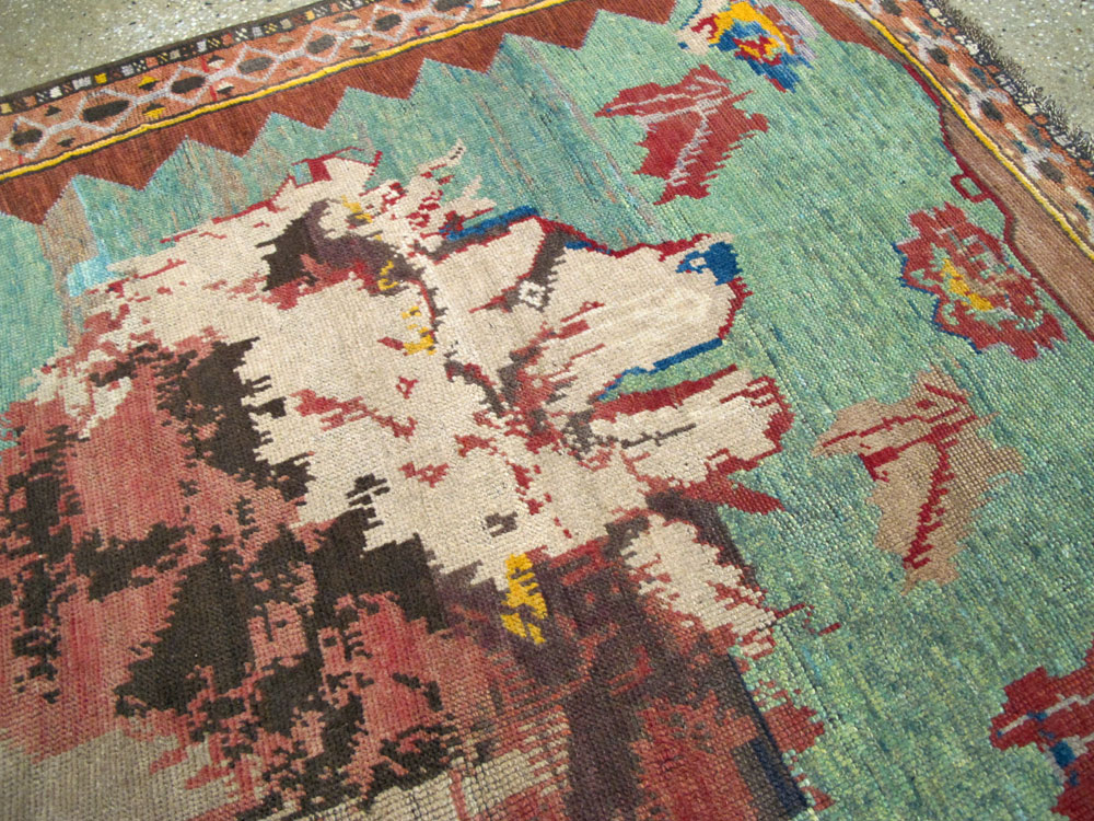 Antique Persian Gabbeh Pictorial Rug, No.11865 - Gss