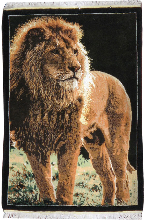 Modern Tabriz Pictorial Rug, No.11867 - Gss