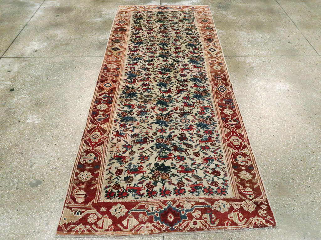 Antique Persian Kurdish Rug, No.11878 - Gss