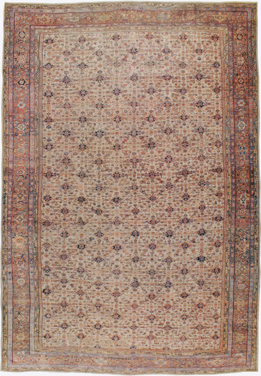 Antique Persian Mahal Carpet, No.11905 - Gss